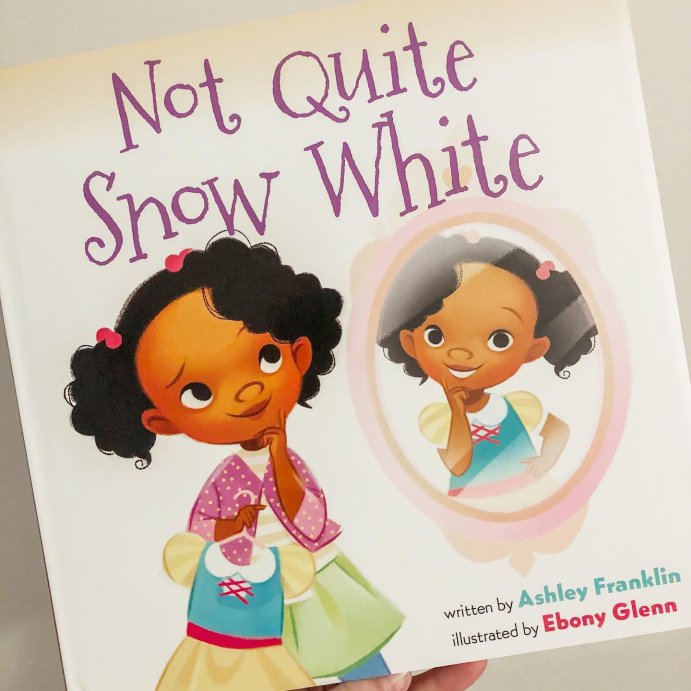 user image by @theelementarydarling, Not Quite Snow White -  by Ashley Franklin (School And Library)
