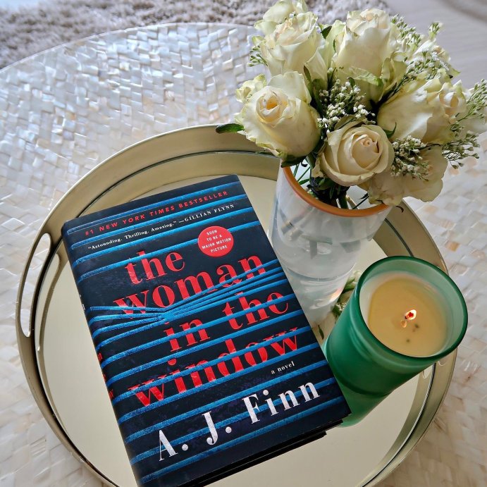 user image by @divineskintervention, Woman In The Window - By A. J. Finn ( Paperback )