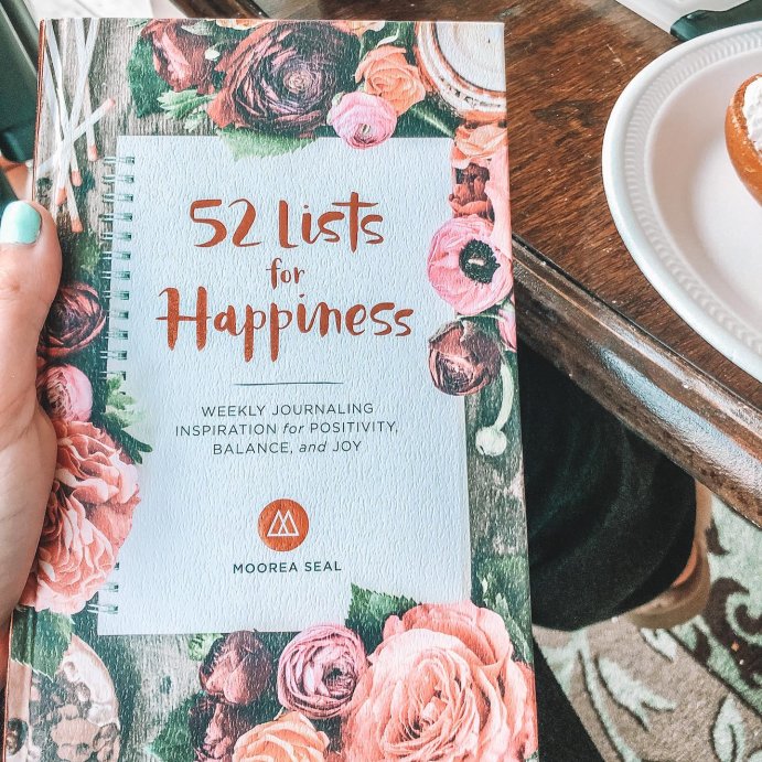 user image by @southmonroe, 52 Lists for Happiness : Weekly Journaling Inspiration for Positivity, Balance, and Joy - by Moorea Seal (Hardcover)