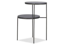 Shop Tomlinson Recycled Metal Accent Table -Leigh Marble and more
