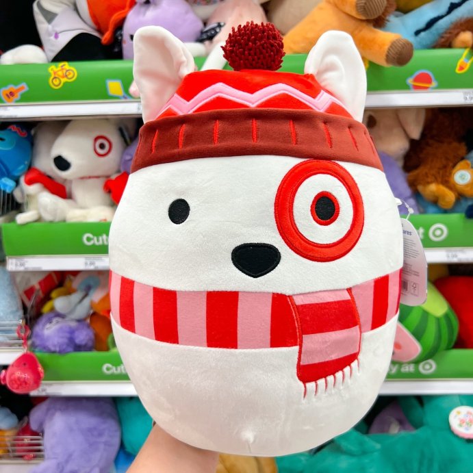user image by @southern.squishes, Squishmallows 12&#34; Target Bullseye Plush