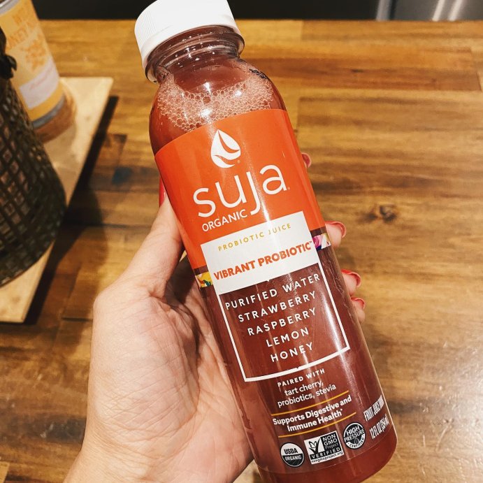 user image by @charmaes_cooking, Suja Organic Vibrant Probiotic Cold Pressed Juice Drink - 12 fl oz Bottle