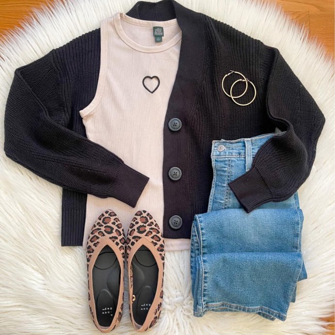 user image by @gotargeting, Women's Claire Knit Washable Ballet Flats - A New Day™