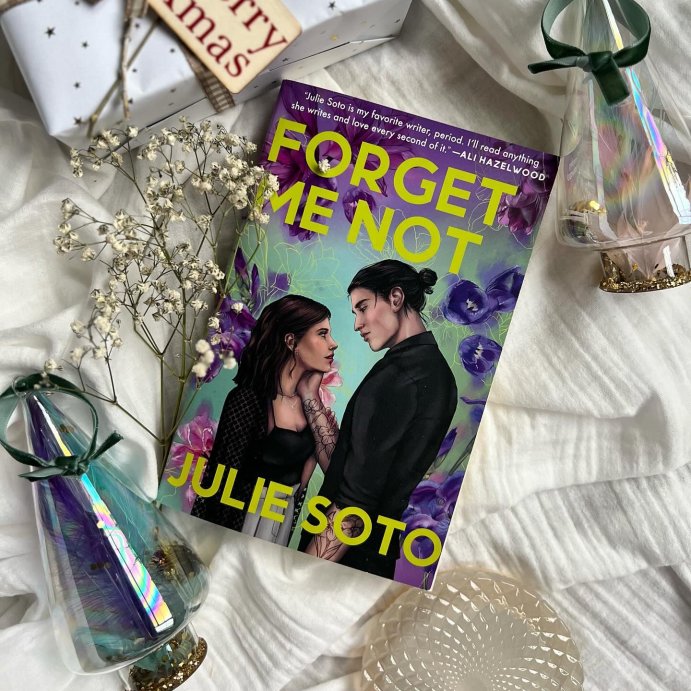 user image by @bookmarkedbymc, Forget Me Not - by  Julie Soto (Paperback)