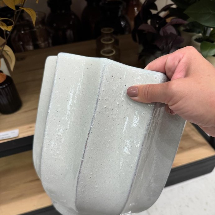 user image by @neutralcuratedhome, 9&#34; Ceramic Planter Pot Sour Cream - Hearth &#38; Hand&#8482; with Magnolia