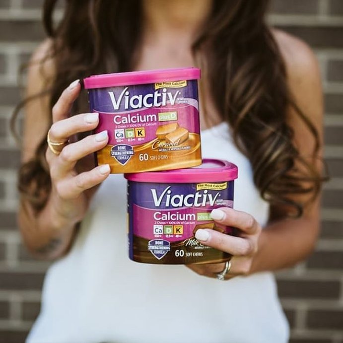 user image by @megs.mickelson, Viactiv Calcium Supplement Plus Vitamin D Soft Chews - Milk Chocolate - 100ct