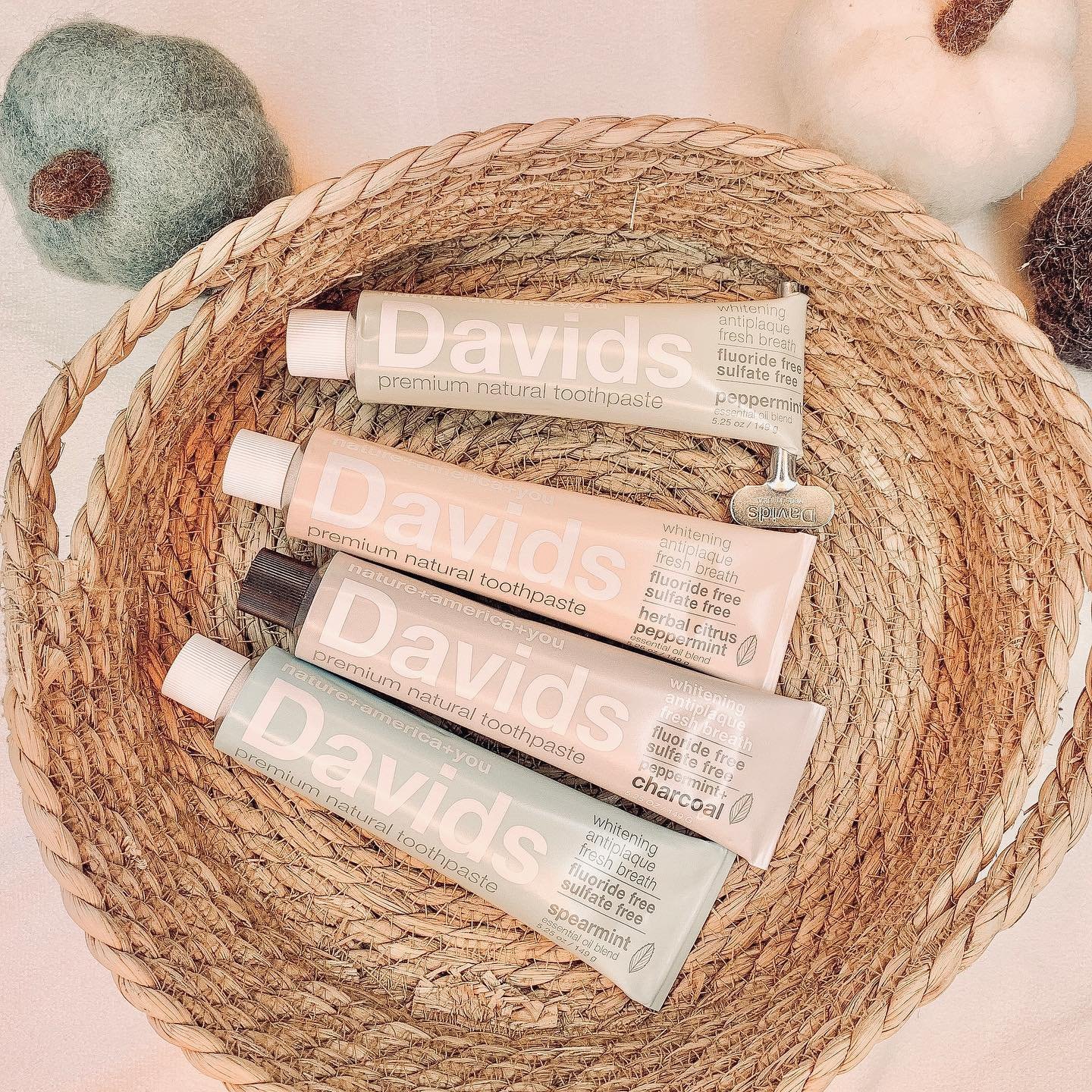 user image by @targetfamilyfinds, Davids Antiplaque &#38; Whitening Fluoride-Free Premium Natural Toothpaste - Peppermint - 5.25oz