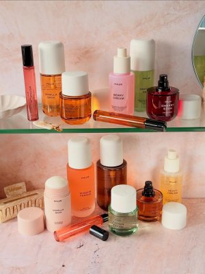 @spacenk&rsquo;s instagram photo of PHLUR Cherry Stem Eau de Parfum,PHLUR Matcha Milk Hair and Body Mist,PHLUR Berry Cream Hair and Body Mist,PHLUR Somebody Wood Eau De Parfum,PHLUR Vanilla Skin Body Mist,PHLUR Heavy Cream Body Mist,PHLUR Vanilla Skin Deodorant,PHLUR Missing Person Body Oil,PHLUR Father Figure Eau de Parfum,PHLUR Missing Person Eau De Parfum