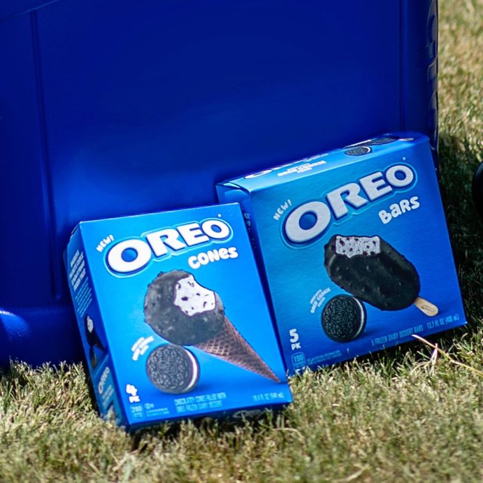 user image by @jenniferborget, OREO Ice Cream Cone Frozen Desserts - 18.4oz/4ct