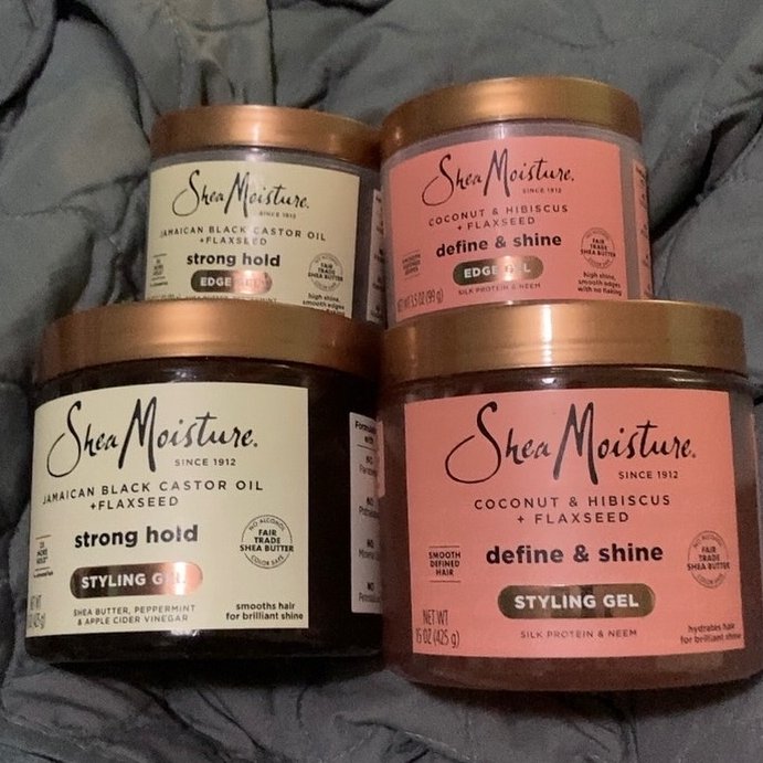 user image by @claudiagomes1819, Shea Moisture Jamaican Black Castor Oil Strong Hold Styling Gel 15 Oz