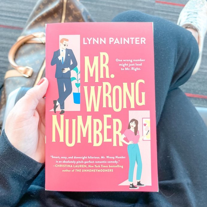 user image by @the.bookish.mom, Mr. Wrong Number - by  Lynn Painter (Paperback)