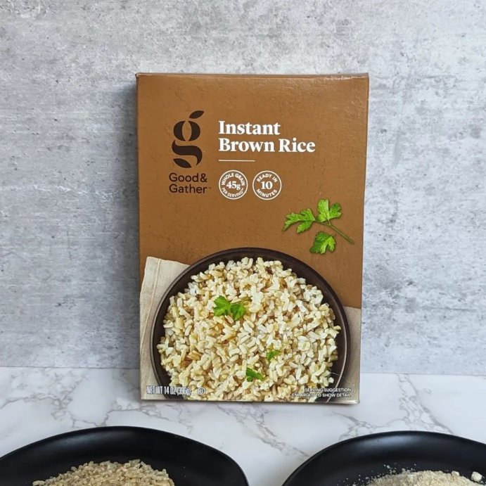 user image by @bananapeelkitchen, Instant Brown Rice - 14oz - Good &#38; Gather&#8482;