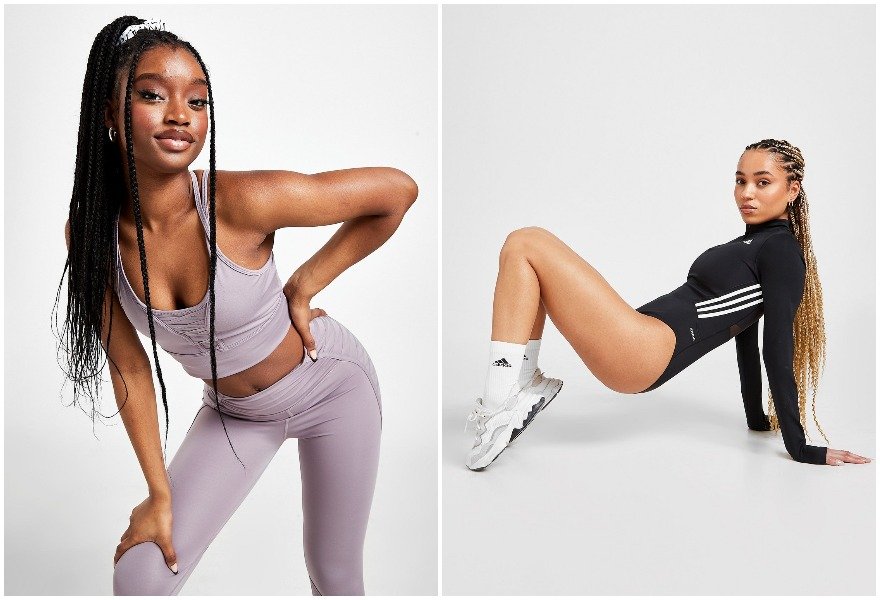 Alusvaatemaiset treenivaatteet