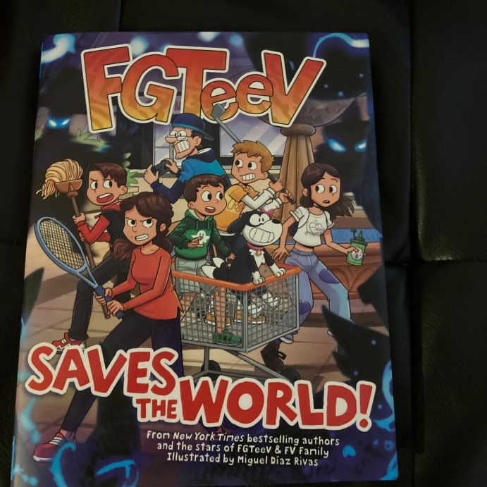user image by Chase, FGTeeV Saves The World! (Hardcover)