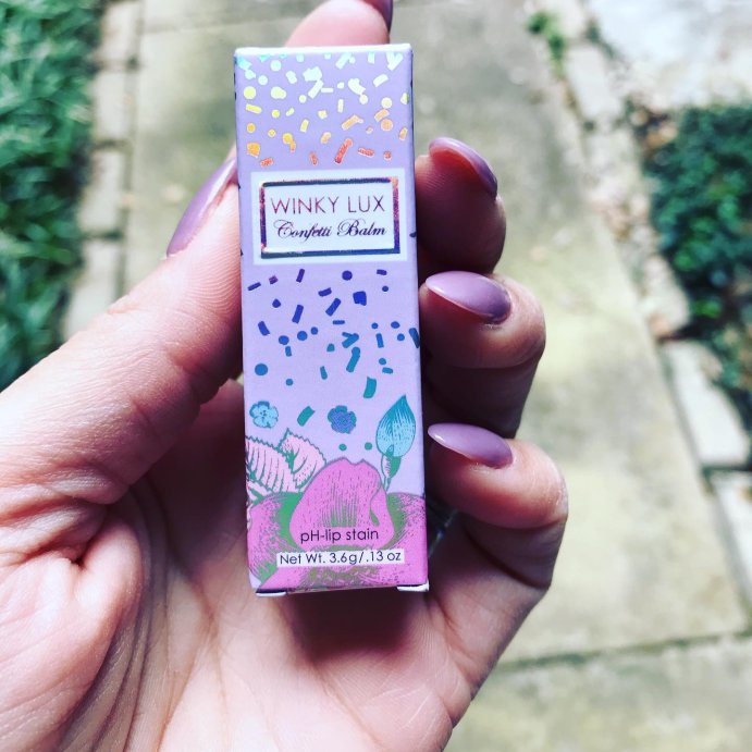 user image by @mrsritao, Winky Lux Confetti Balm Lip Stain - 0.13oz