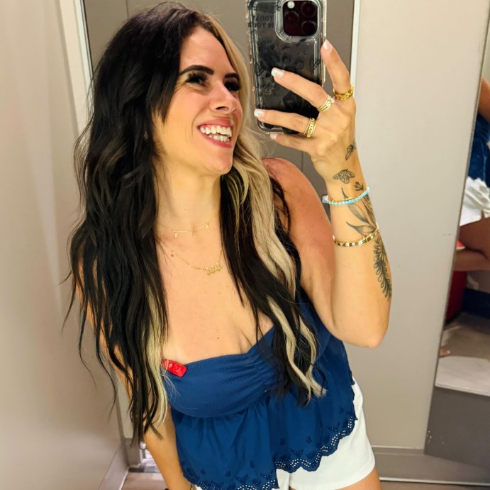 user image by @kimmymanzo, Women's Knit Woven Twist Tube Top - Wild Fable™