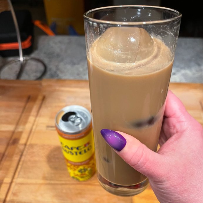 user image by @spicy_feral, Cafe Bustelo Cafe Con Leche Espresso Style Beverage with Milk - 11 fl oz