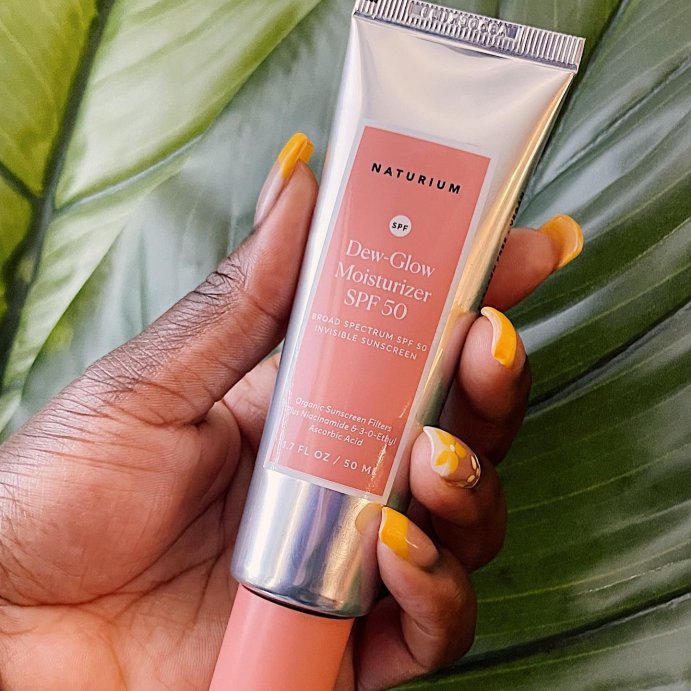 user image by @iamthemelaninking, Naturium Dew-Glow Moisturizer SPF 50 - 1.7fl oz