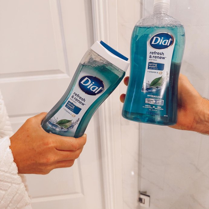 user image by @mommamandyblog, Dial Spring Water Body Wash - 32 fl oz