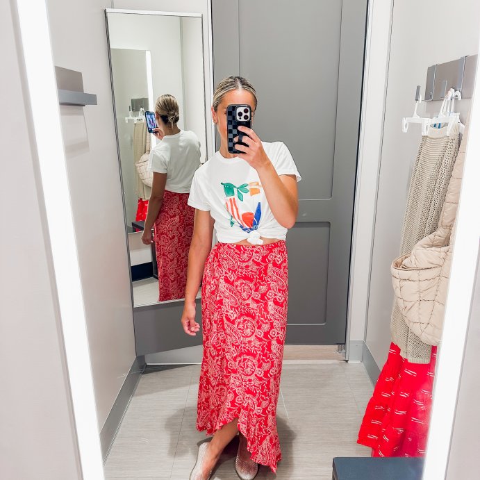user image by TheReileStyle , Women's Ruffle Maxi Wrap Skirt - Universal Thread™