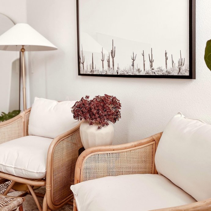 user image by @lifeofashley, Rialto Woven Barrel Back Chair with Cushion - Threshold&#8482; designed with Studio McGee