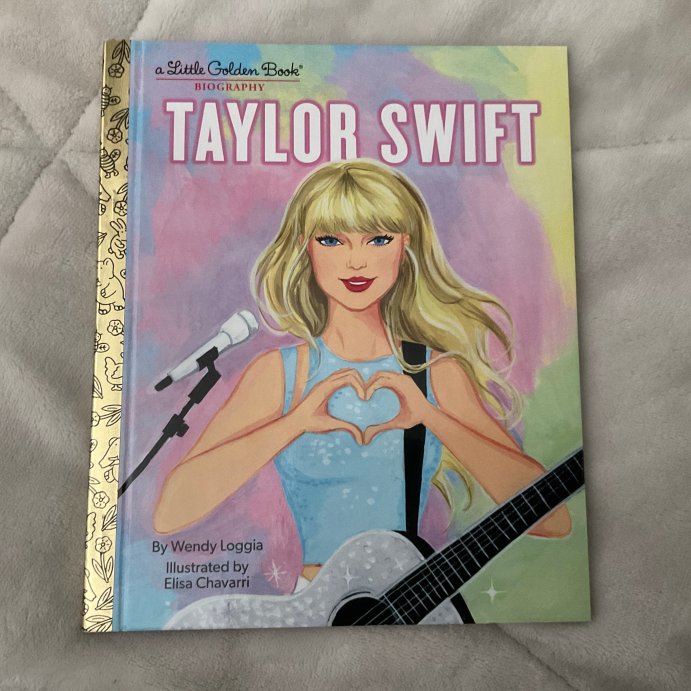 user image by taylor swift little golden book, Taylor Swift: A Little Golden Book Biography - by Wendy Loggia (Hardcover)