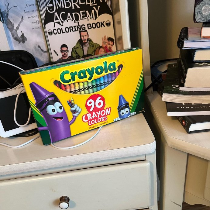 user image by @starsinger_athena93, Crayola Crayons 96ct