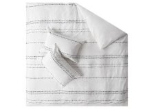 Shop Riley Duvet Set Queen White/Midnight and more