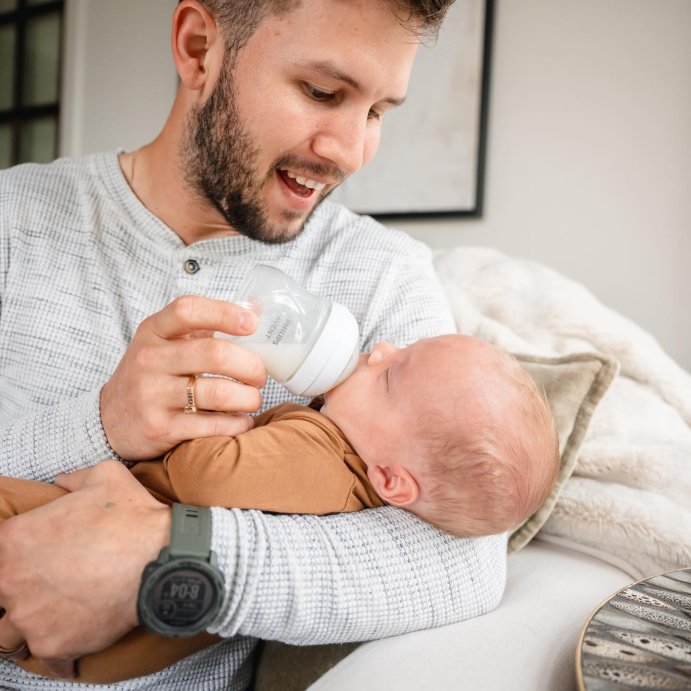 user image by @cameronpremo, Philips Avent 3pk Natural Baby Bottle with Natural Response Nipple - Clear - 4oz