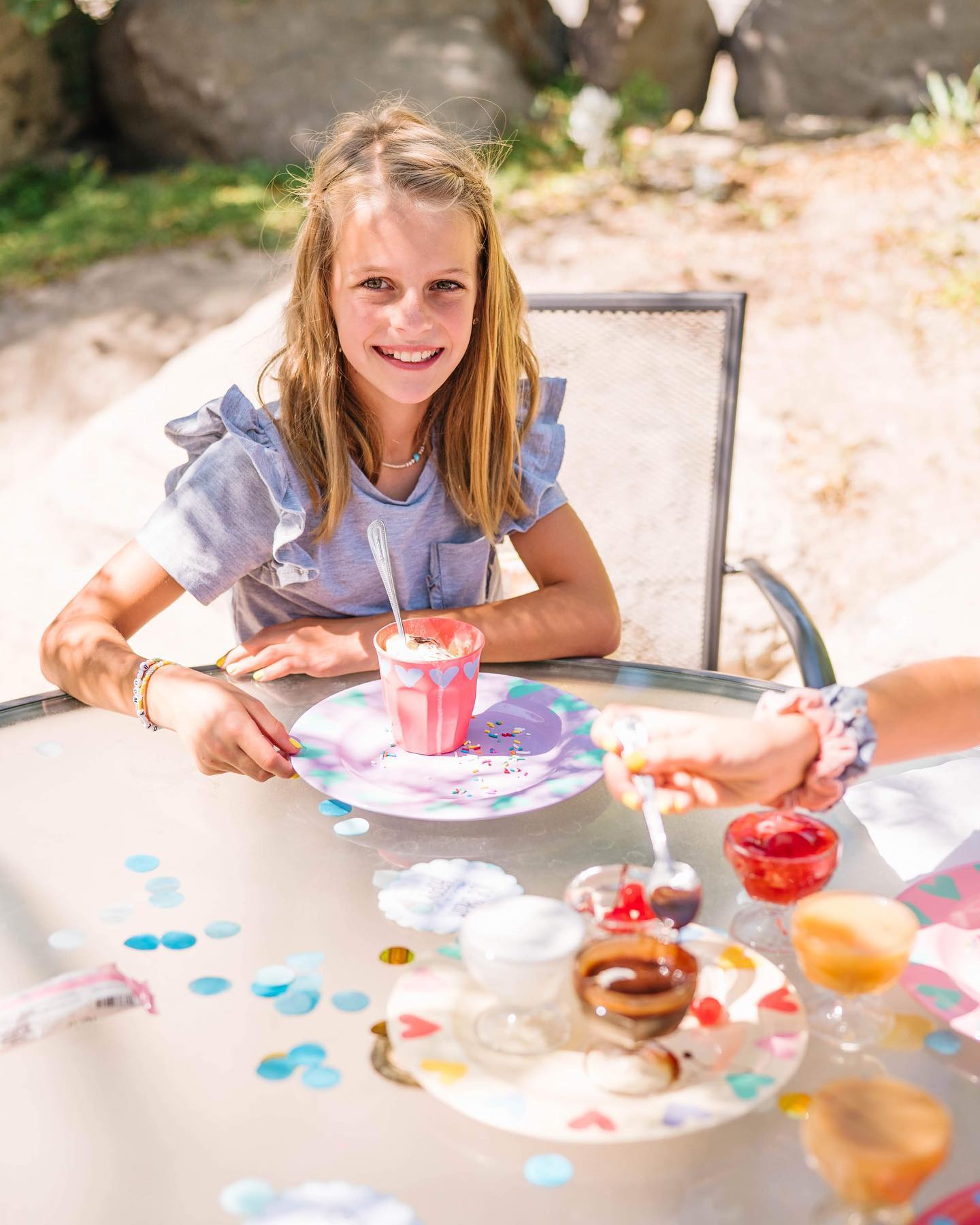 Kids' outdoor ice cream bar Instagram Post