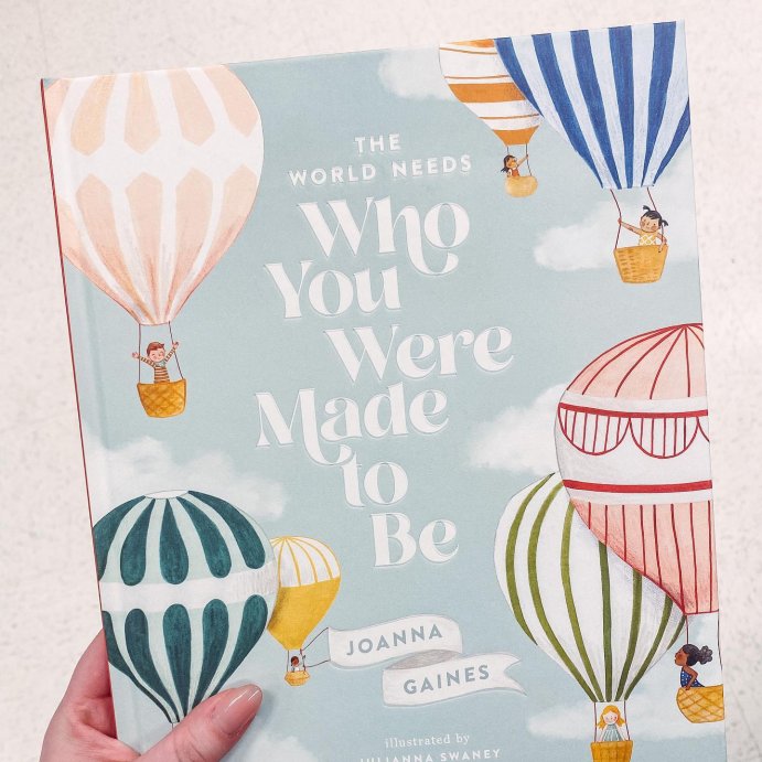 user image by @letgoandlettarget, The World Needs Who You Were Made to Be - by Joanna Gaines (Hardcover)