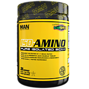 Shop M.A.N. Sports Products ISO-Amino Pure Isolated BCAA - Sourbatch (30 Servings) and more