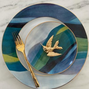 Sheila Bridges Highlands Dinner Plates Set of 4 | Williams Sonoma