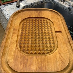 The John McLeod Vermont Natural Cutting Board & Cheese Serving Board