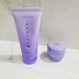 @paula.skincare’s instagram photo of Tatcha The Rice Wash,Tatcha The Dewy Skin Cream
