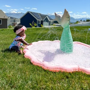 Pink Seashell Splash Pad