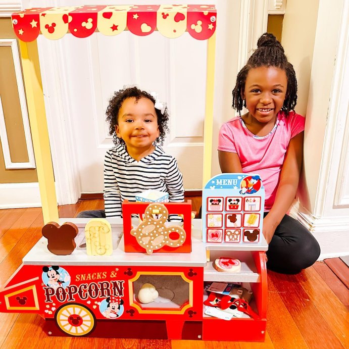 user image by @magicaldestinationsbyjordan, Melissa &#38; Doug Disney Snacks &#38; Popcorn Wooden Pretend Play Food Counter &#8211; 33pc