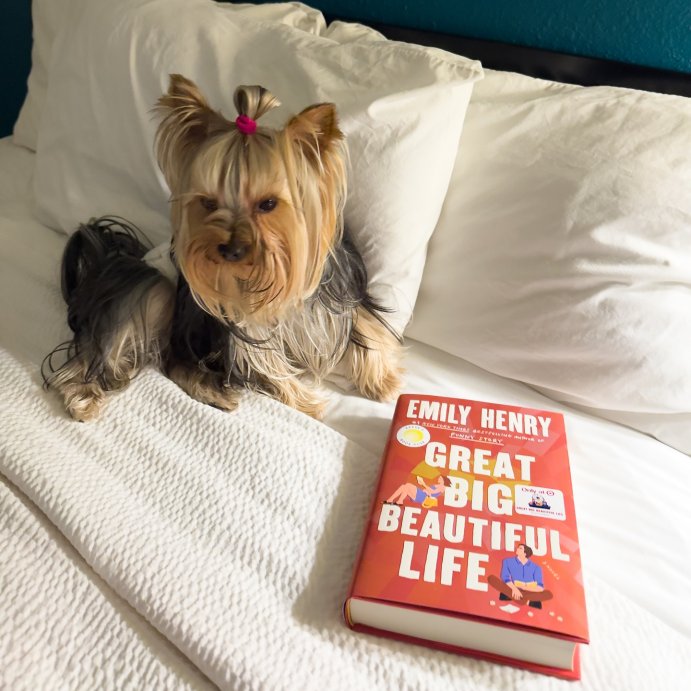 user image by @pooch_n_books, Great Big Beautiful Life: Reese&#8217;s Book Club - Target Exclusive Edition - by Emily Henry (Hardcover)