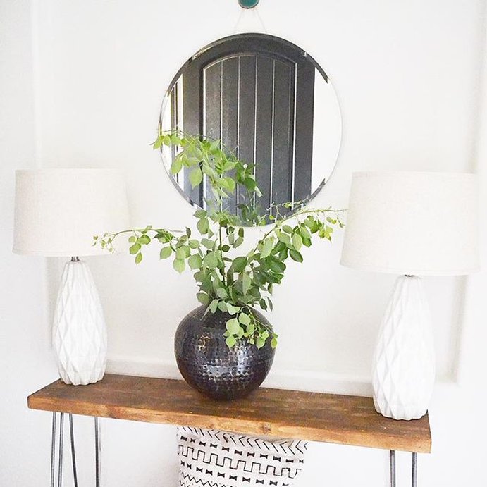 user image by @restored_haven, Linen Lamp Shade Shell - Threshold&#153;