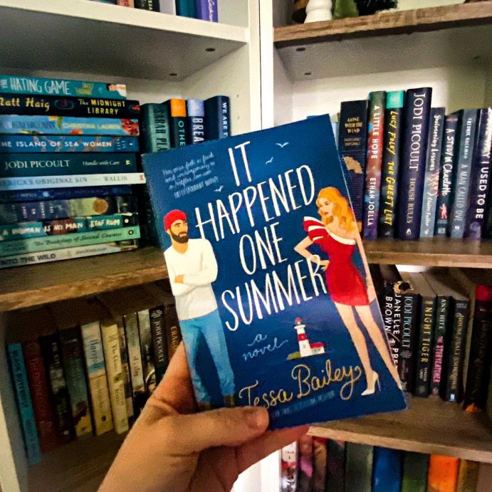 user image by @_fictionandfrappes_, It Happened One Summer - by Tessa Bailey (Paperback)