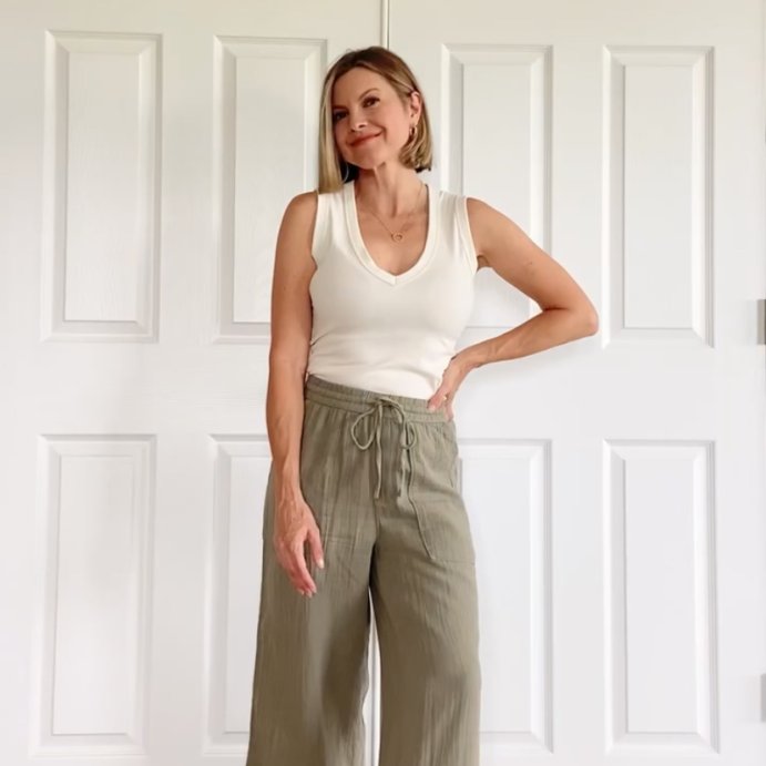 user image by @dwelling_well_, Women's Ribbed Fitted Tank Top - Universal Thread™