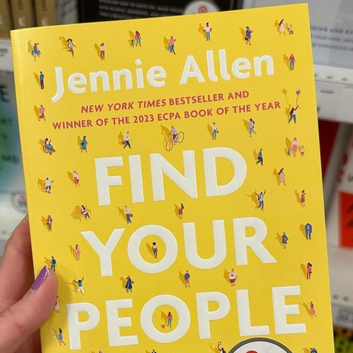 user image by @the.bookrescue, Find Your People - by Jennie Allen