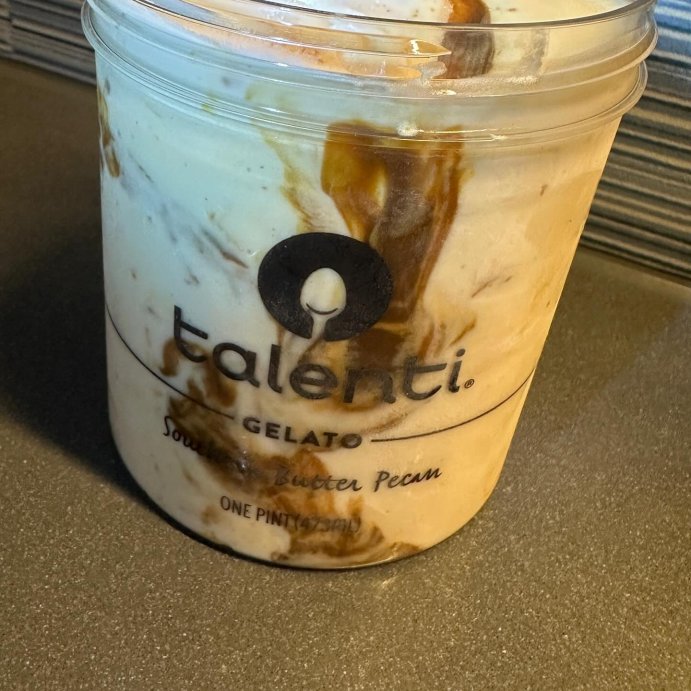 user image by @yestodessert_, Talenti Gelato Southern Butter Pecan  - 16oz