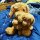 Brown Faux Fur Dog Plush Set with Mini Plush