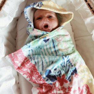 Lilly Pulitzer Cheek to Cheek Baby Beach Hooded Towel