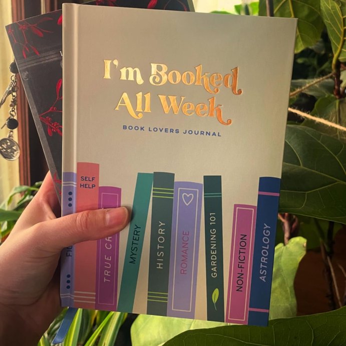 user image by @darling.does.lit, Book Lovers Journal - I&#39;m Booked All Week
