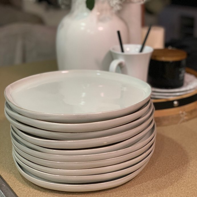 user image by RoseH, 10.5" Stoneware Reactive Glaze Dinner Plate - Hearth & Hand™ with Magnolia