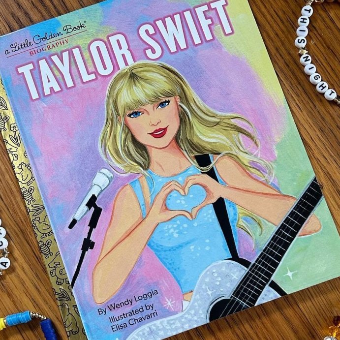 user image by @rushnoks_readers, Taylor Swift: A Little Golden Book Biography - by Wendy Loggia (Hardcover)