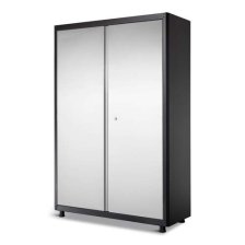 Shop MAXIMUM 48" Stainless Steel 2-Door Tall Cabinet with Adjustable Shelves, 48 x 18 x 72-in and more