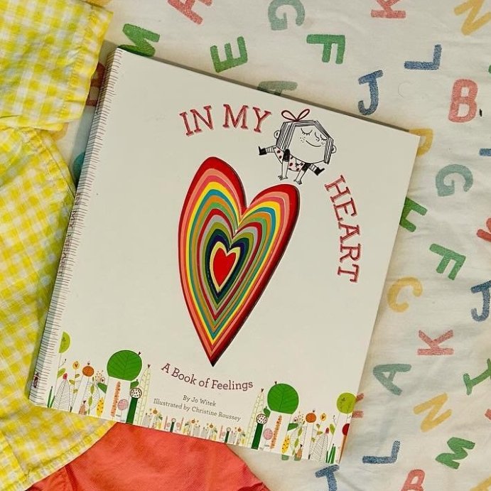 user image by @styledbymama2, In My Heart (Hardcover) by Jo Witek